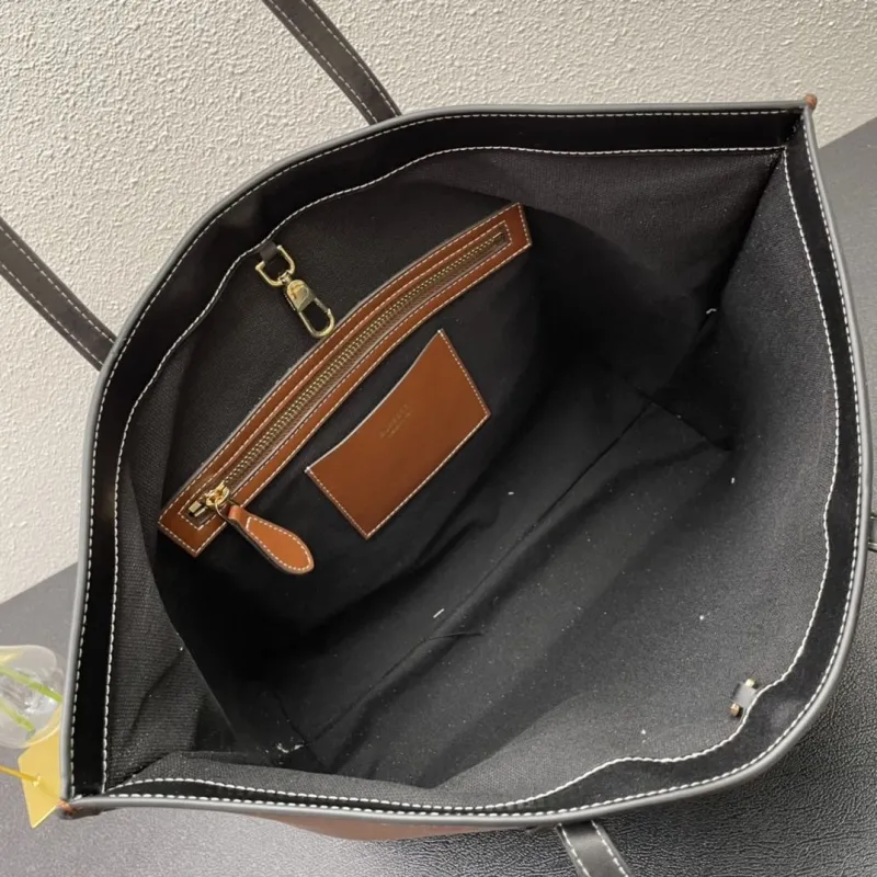 Burberry Brown Check Tote Bag 8367 34cm - Image 8