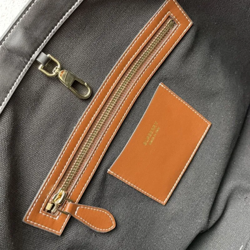 Burberry Brown Check Tote Bag 8367 34cm - Image 9