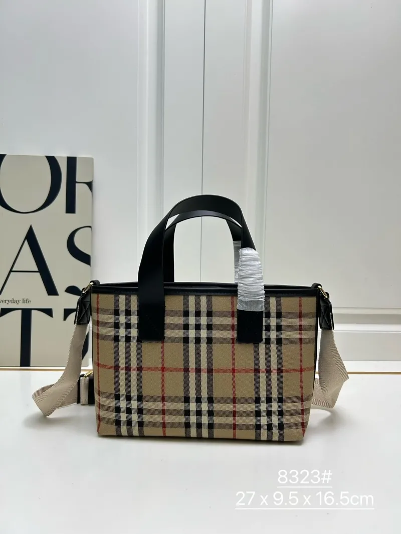 Burberry Classic Check Tote Bag 8323