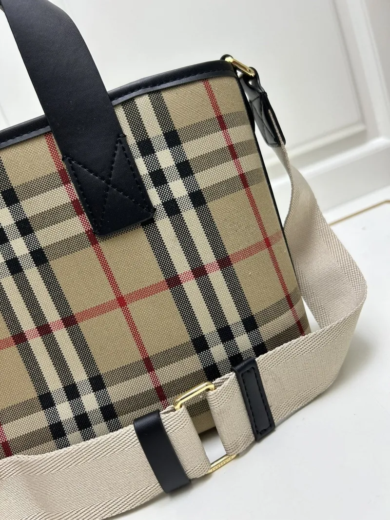 Burberry Classic Check Tote Bag 8323 - Image 5