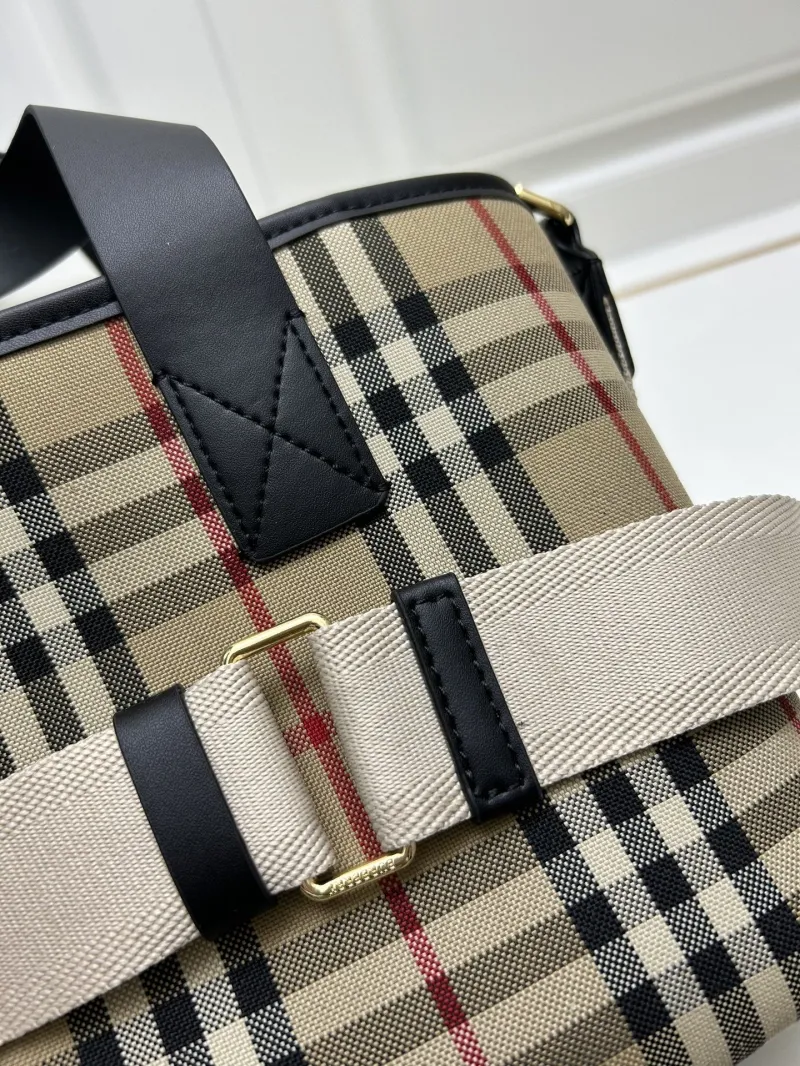Burberry Classic Check Tote Bag 8323 - Image 6
