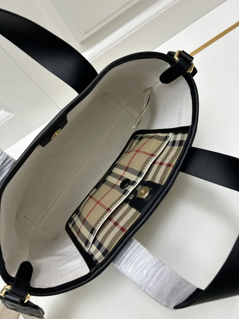 Burberry Classic Check Tote Bag 8323 - Image 8