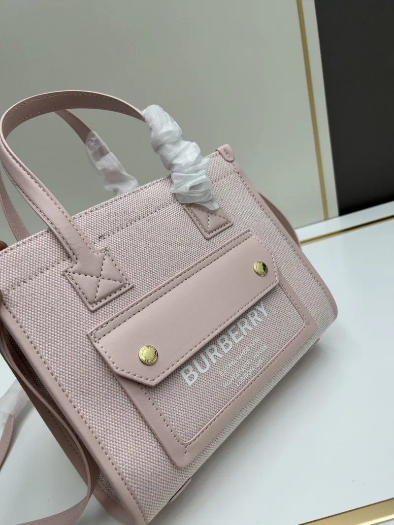 Burberry Pink Tote Bag 8571 - Image 4