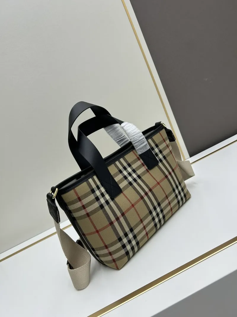 Alternative view of Burberry Vintage Check Crossbody Tote Bag 8323