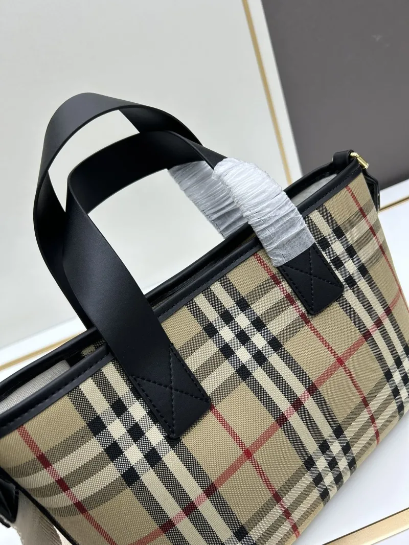 Burberry Vintage Check Crossbody Tote Bag 8323 - Image 4