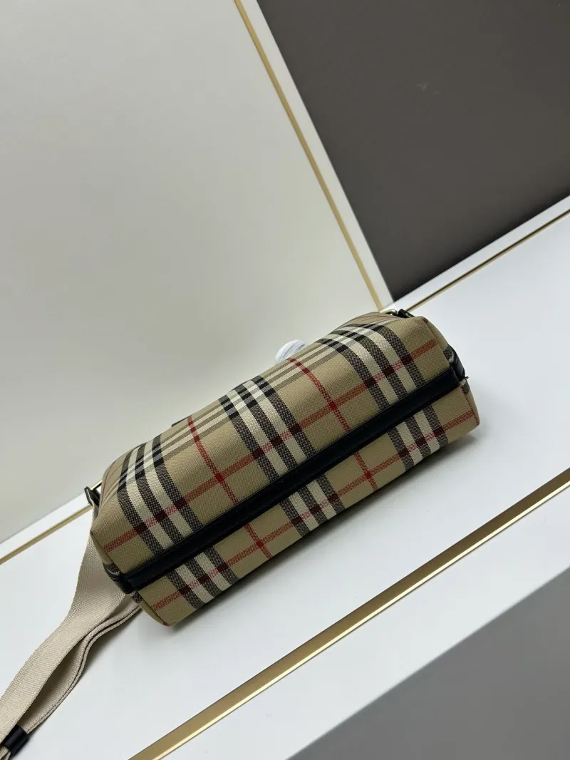 Burberry Vintage Check Crossbody Tote Bag 8323 - Image 5