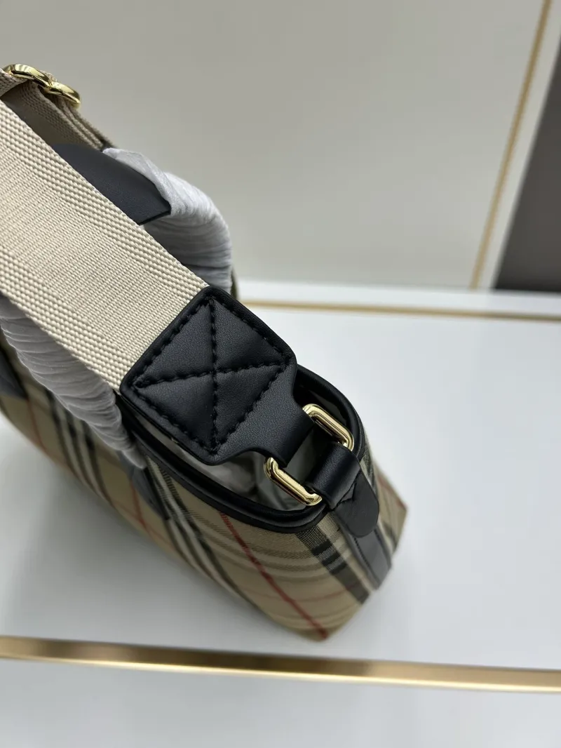 Burberry Vintage Check Crossbody Tote Bag 8323 - Image 6