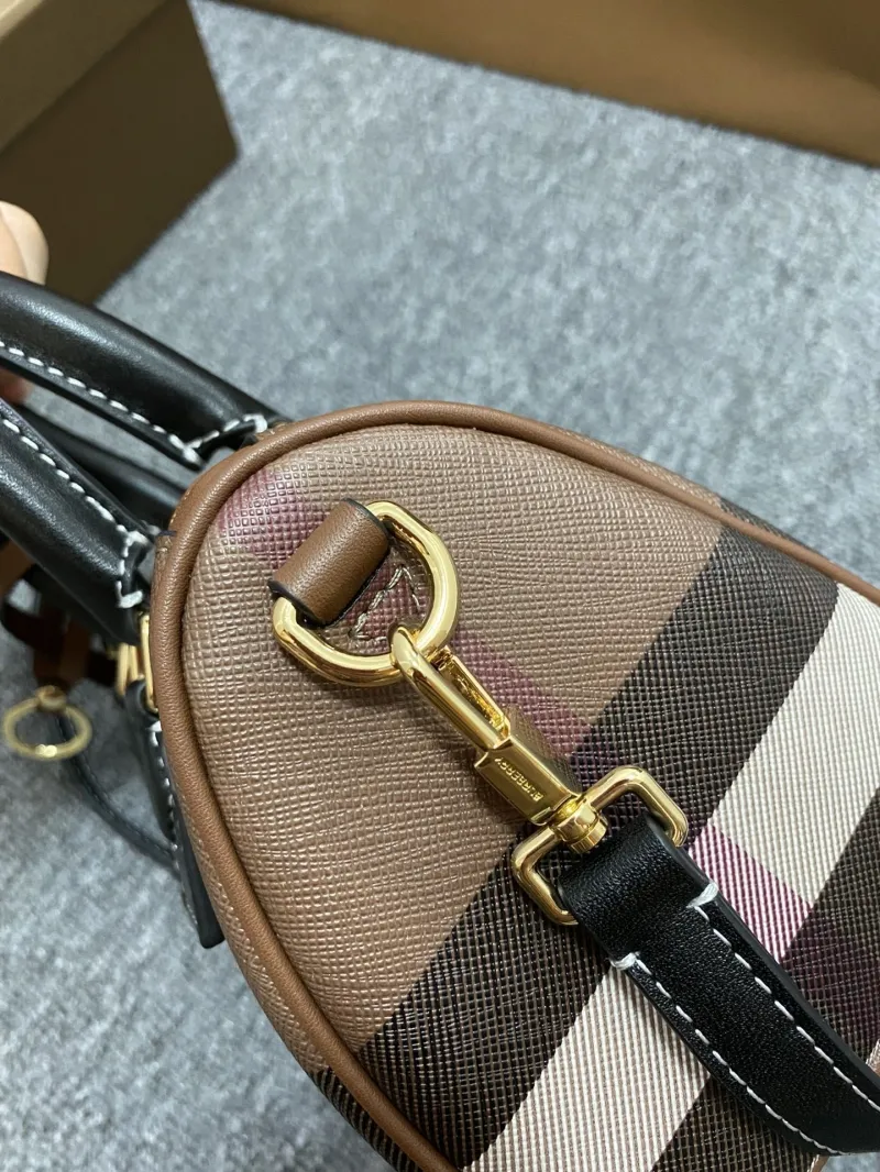 Burberry Mini Check Crossbody Handbag - Image 5