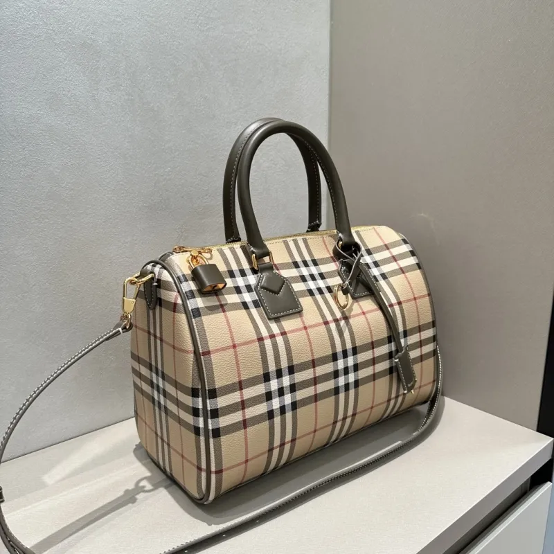 Burberry Vintage Check Speedy 24 Handbag - Image 3