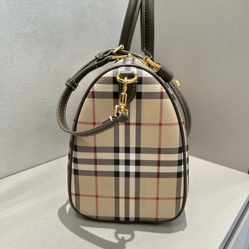 Burberry Vintage Check Speedy 24 Handbag - Image 4