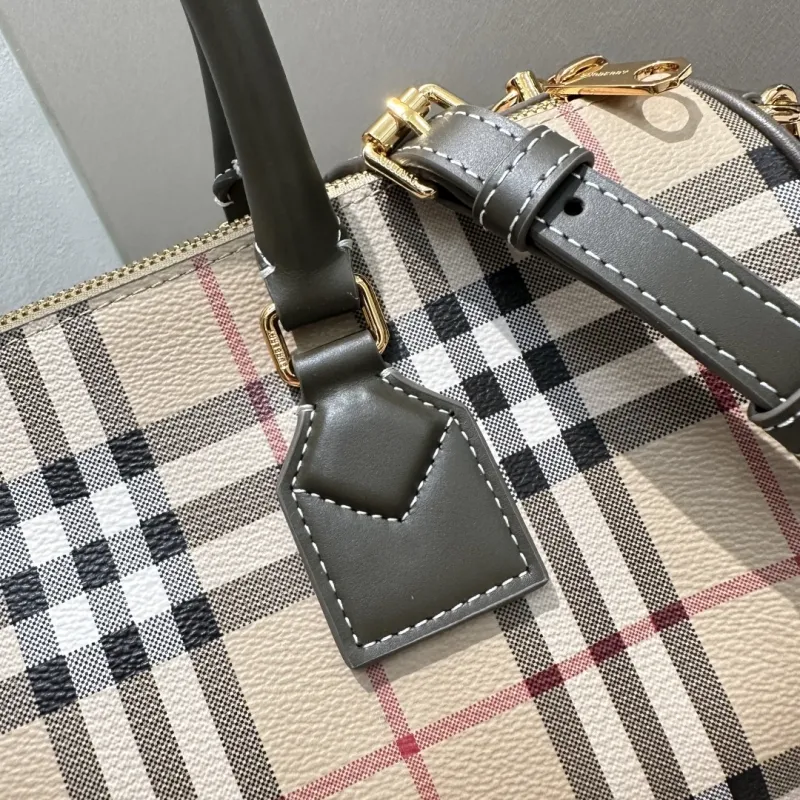 Burberry Vintage Check Speedy 24 Handbag - Image 5