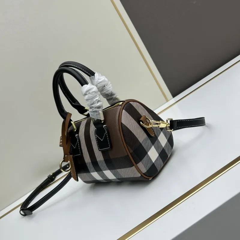 Alternative view of Burberry Classic Check Crossbody Handbag 18.5cm