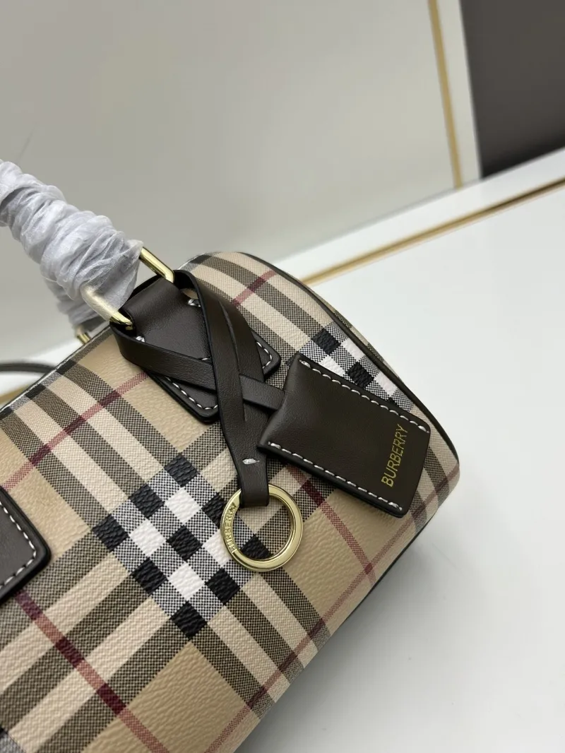 Burberry Speedy Classic Check Crossbody Bag - Image 4