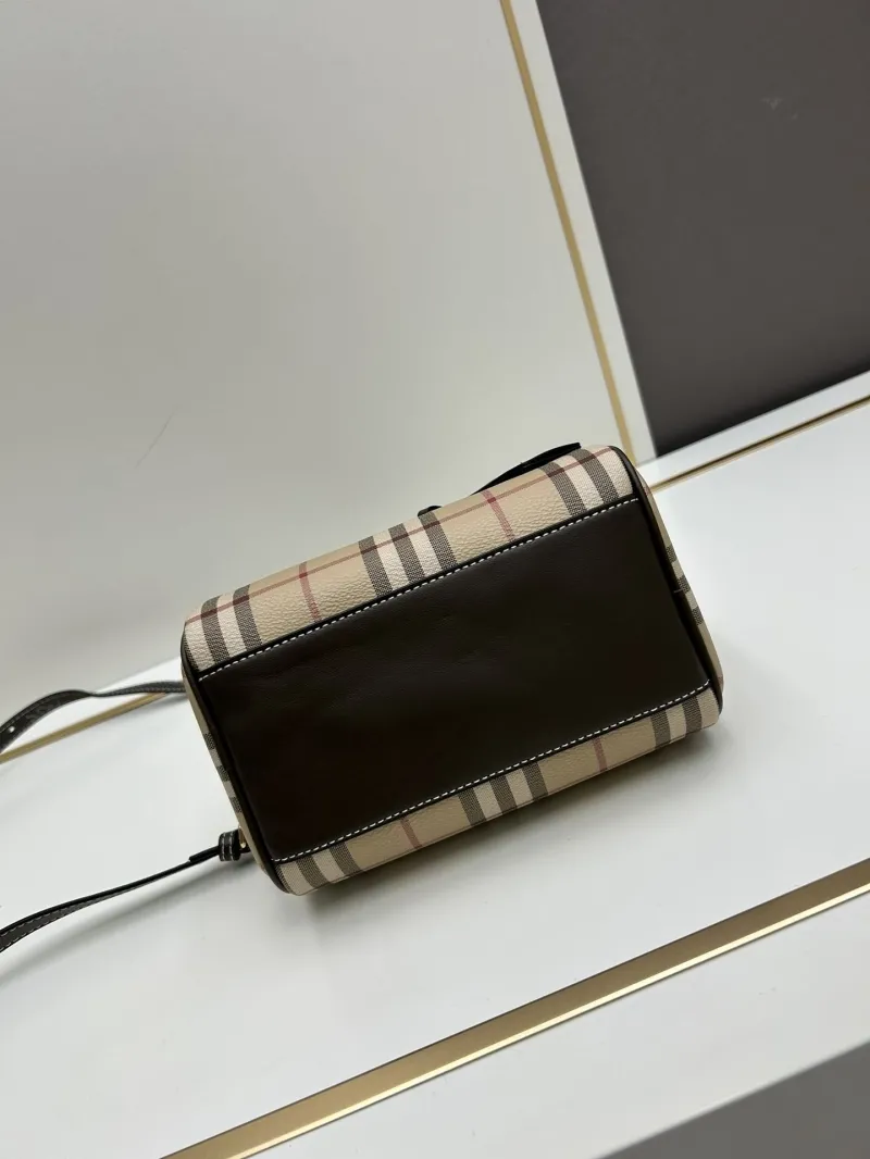 Burberry Speedy Classic Check Crossbody Bag - Image 5