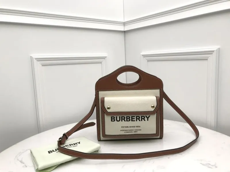 Burberry Top Handle Bags-18