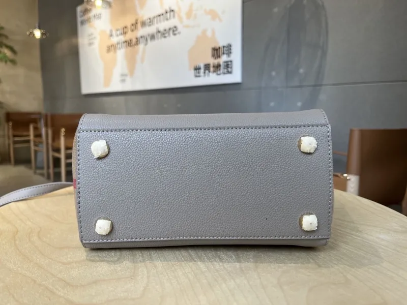 Burberry Gray Top Handle Crossbody Bag - Image 4