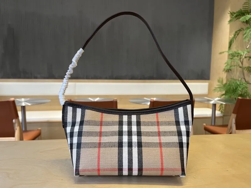 Burberry Classic Check Shoulder Bag - Image 3