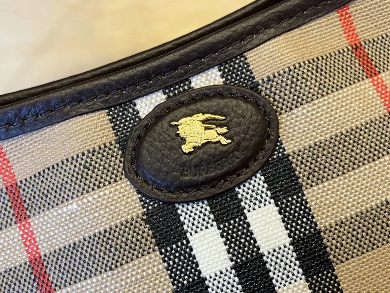 Burberry Classic Check Shoulder Bag - Image 6