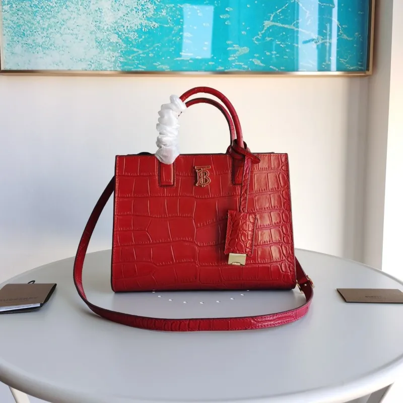 Burberry Top Handle Bags-26