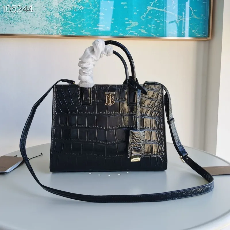 Burberry Top Handle Bags-27