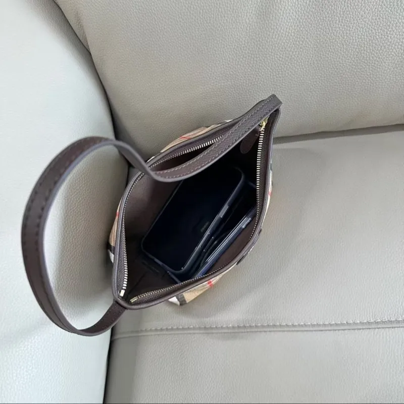 Burberry Classic Check Small Shoulder Bag - Image 4