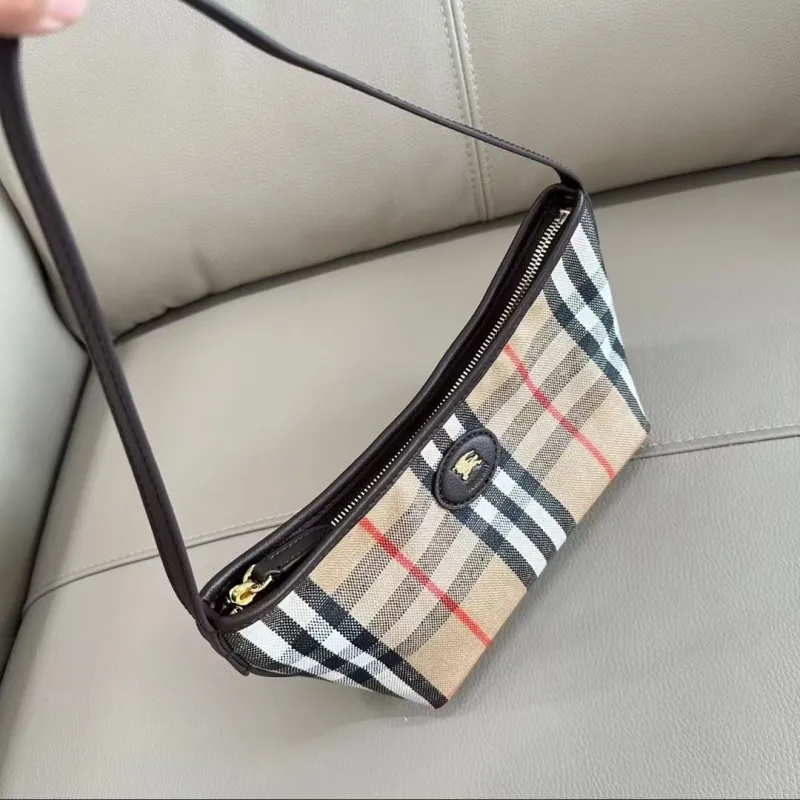 Burberry Classic Check Small Shoulder Bag - Image 5