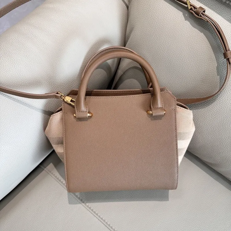 Alternative view of Burberry Brown Top Handle Crossbody Bag