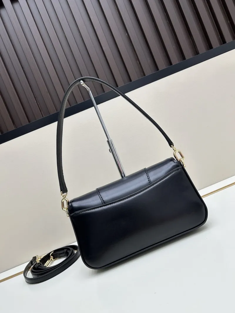 Alternative view of Balenciaga Black Leather Crossbody Shoulder Bag 02606