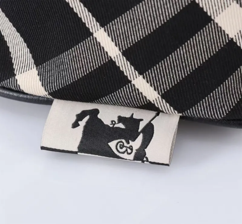 Burberry Black Check Hobo Shoulder Bag with Pouch - Image 7
