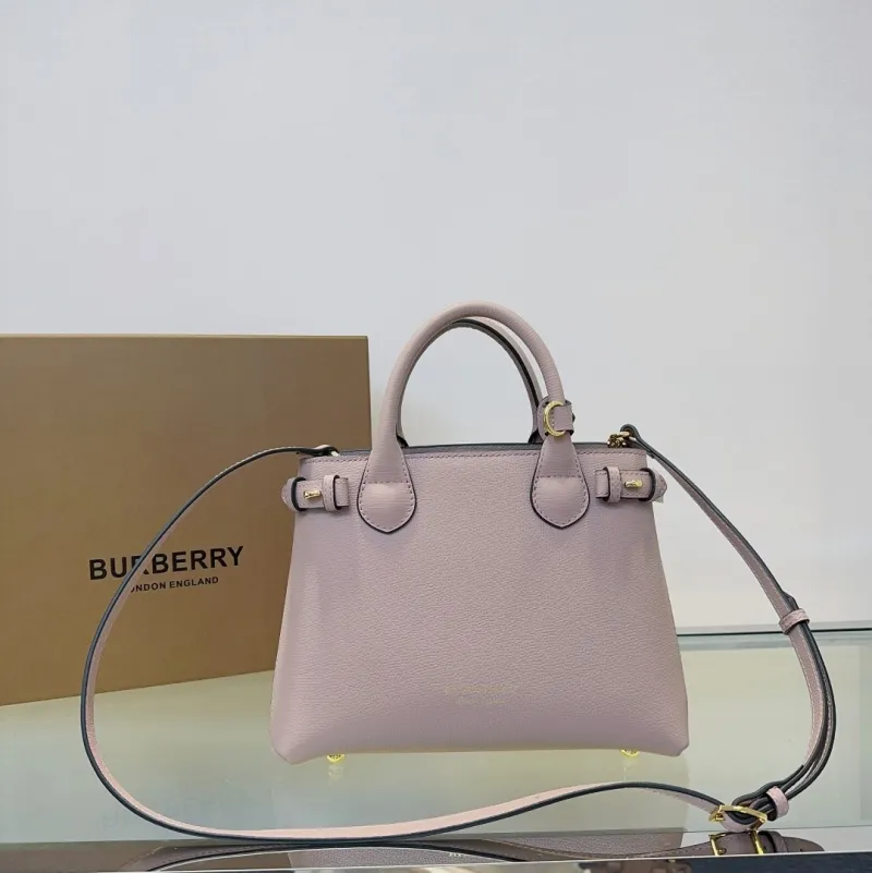 Burberry Pale Pink Top Handle Crossbody Bag Model 64