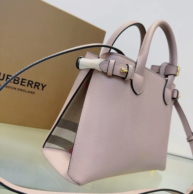 Burberry Pale Pink Top Handle Crossbody Bag Model 64 - Image 4