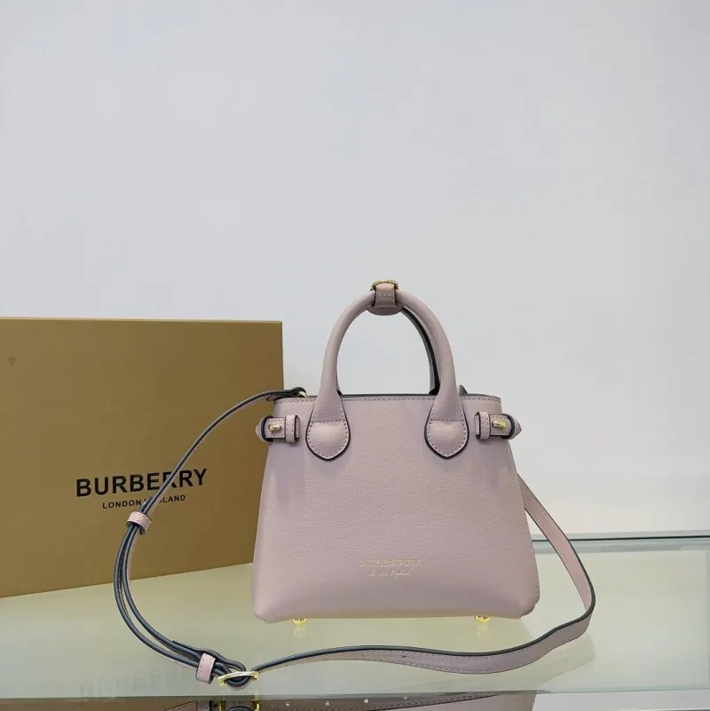 Burberry Pale Pink Top Handle Crossbody Bag 65