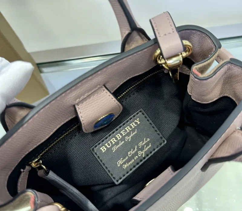 Burberry Pale Pink Top Handle Crossbody Bag 65 - Image 8