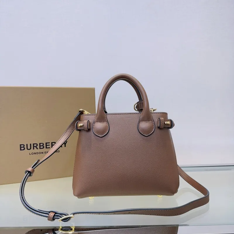Alternative view of Burberry Brown Small Top Handle Crossbody Bag
