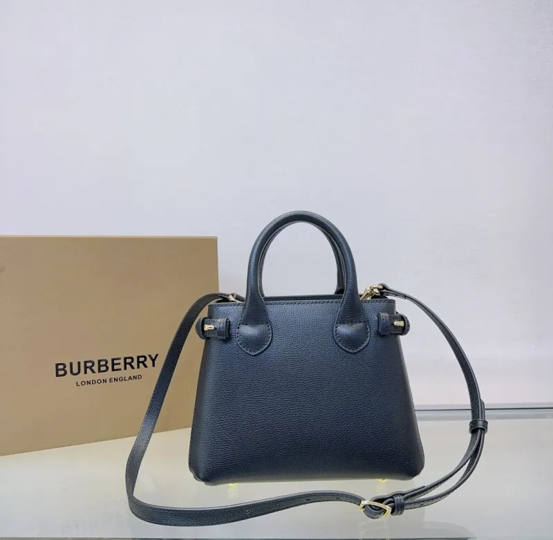 Alternative view of Burberry Black Small Top Handle Crossbody Bag
