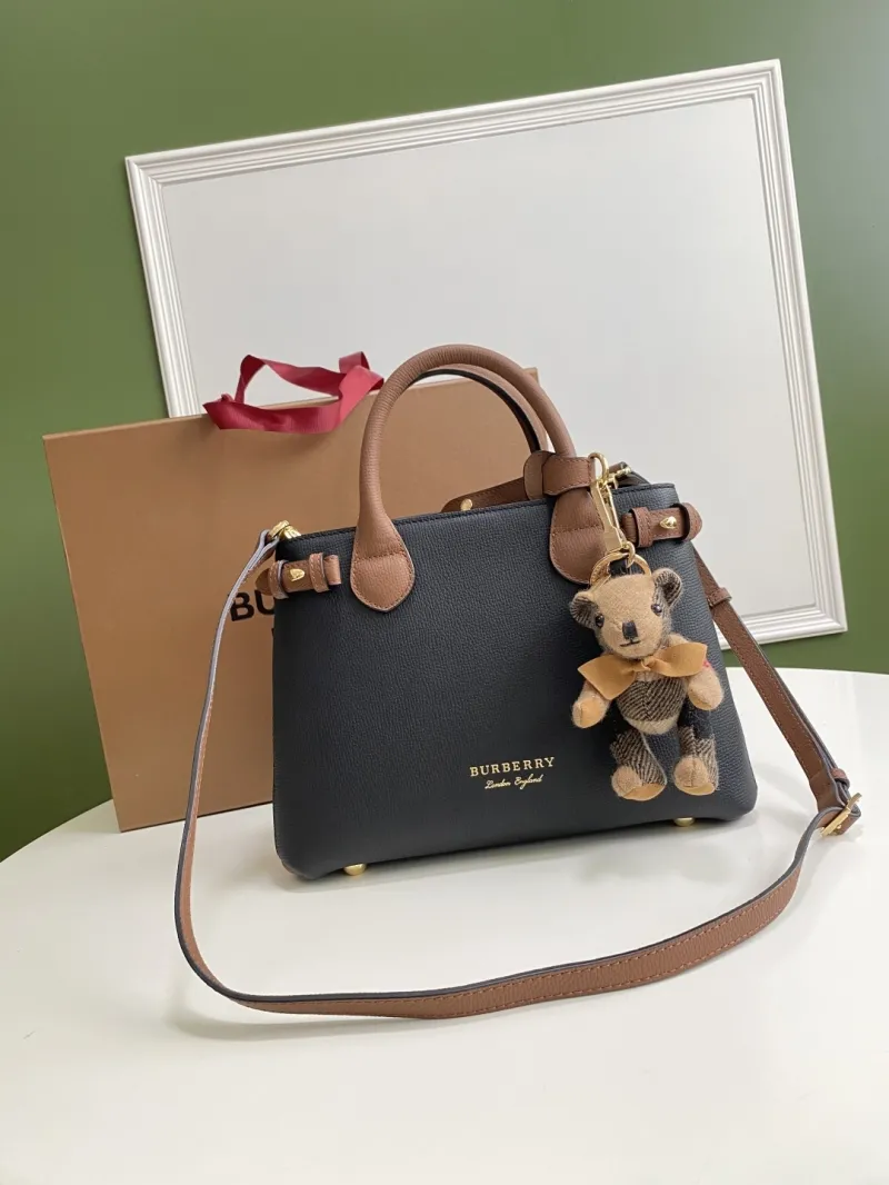Burberry Black Top Handle Crossbody Bag 76