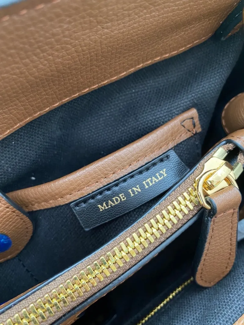 Burberry Brown Top Handle Bag 80 - Image 9