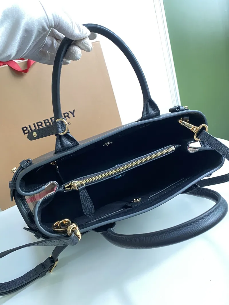 Burberry Black Top Handle Bag 85 - Image 8