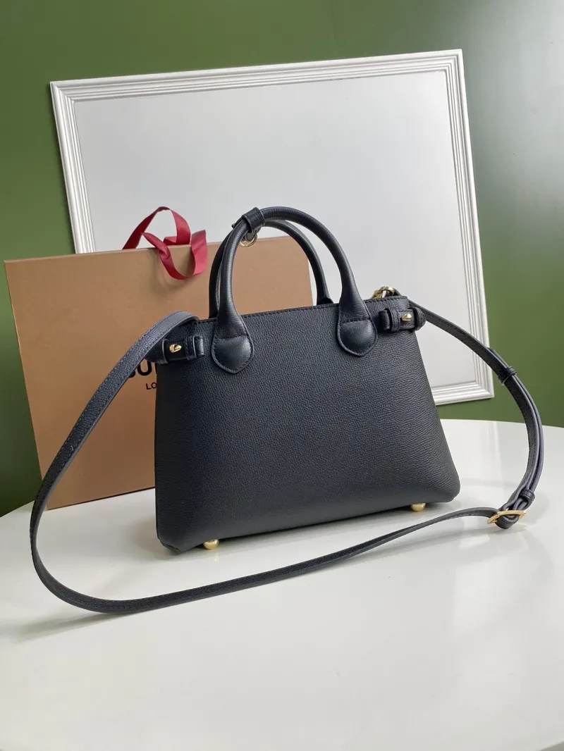 Alternative view of Burberry Black Leather Top Handle Crossbody Bag