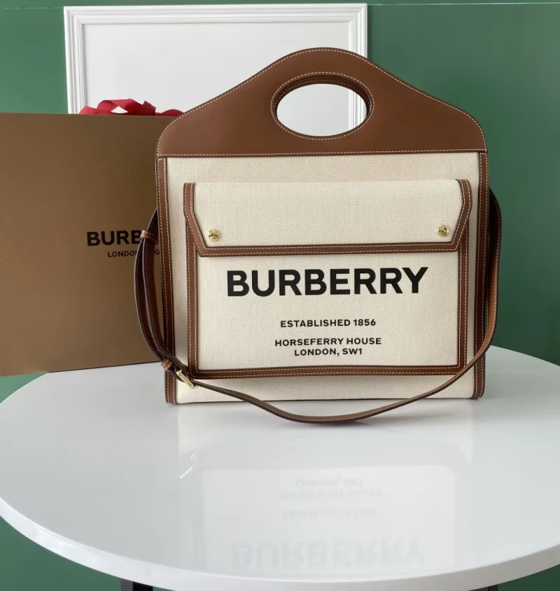 Burberry Top Handle Bags-115