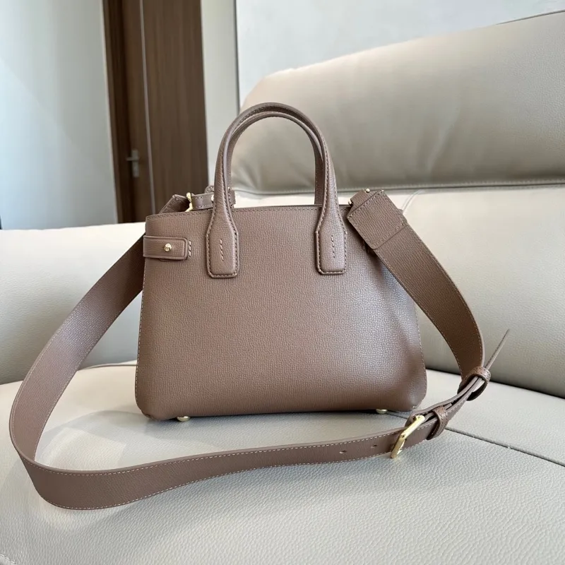 Alternative view of Burberry Taupe Top Handle Crossbody Bag