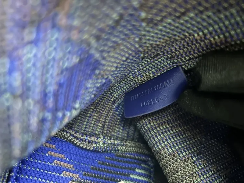 Burberry Blue Check Top Handle Hobo Bag 8421 - Image 9