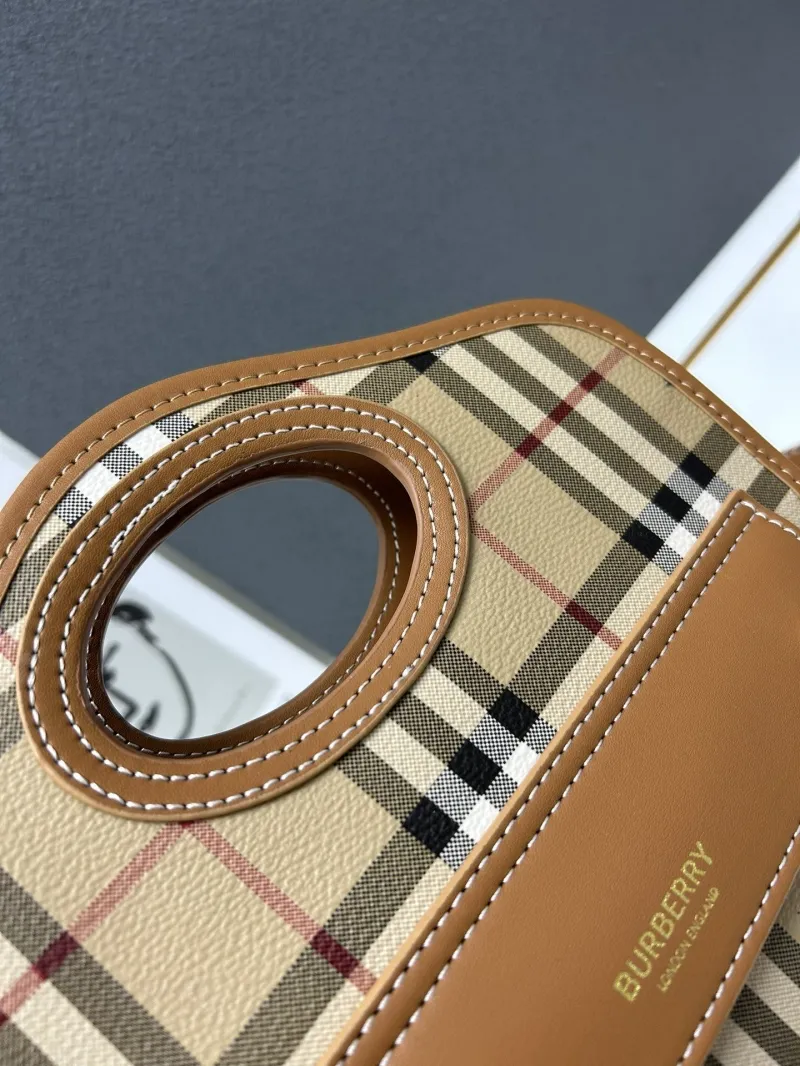 Burberry Vintage Check Crossbody Handbag 8320 - Image 5