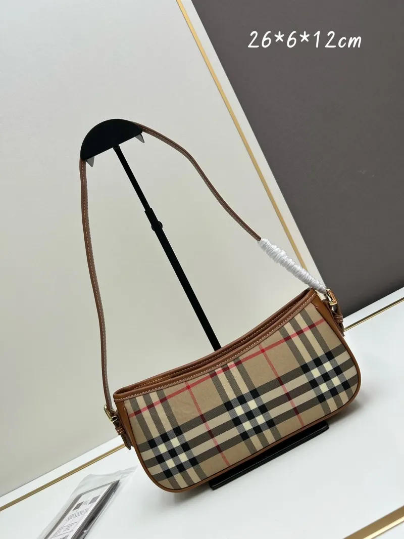 Burberry Vintage Check Underarm Shoulder Bag
