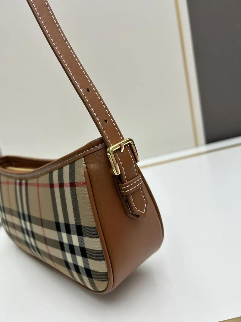 Burberry Vintage Check Underarm Shoulder Bag - Image 5