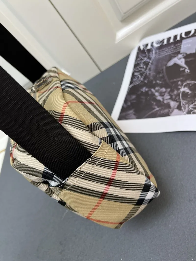 Burberry 8201 Classic Check Crossbody Bag - Image 6