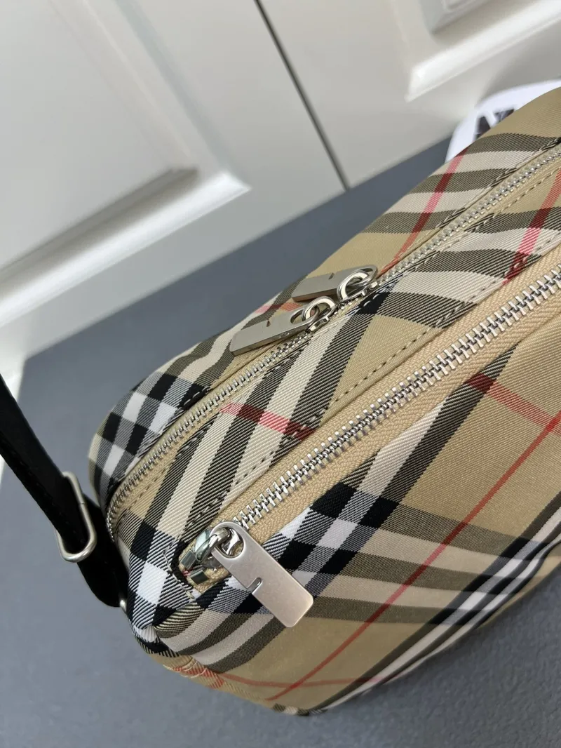 Burberry 8201 Classic Check Crossbody Bag - Image 8