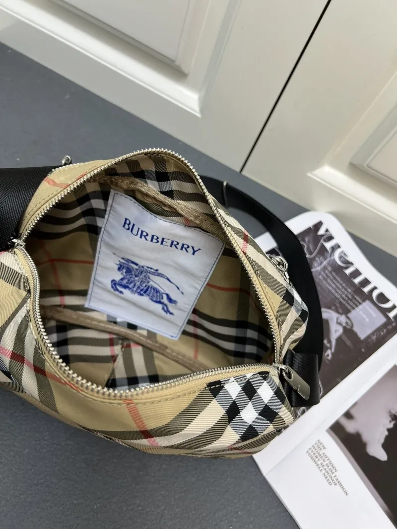 Burberry 8201 Classic Check Crossbody Bag - Image 10