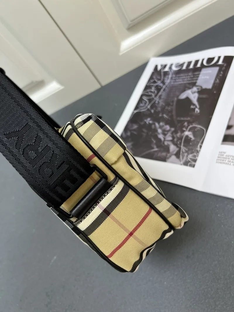 Burberry Archive Check Crossbody Waist Bag 8337 - Image 5