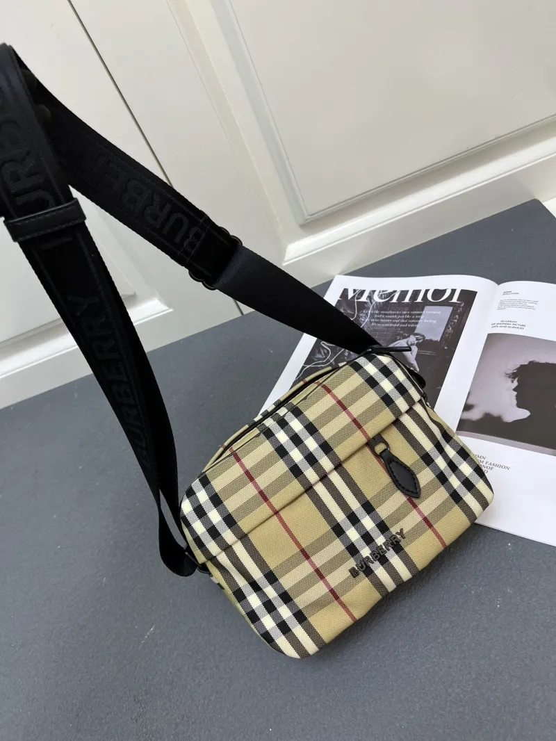 Burberry Archive Check Crossbody Waist Bag 8337 - Image 6